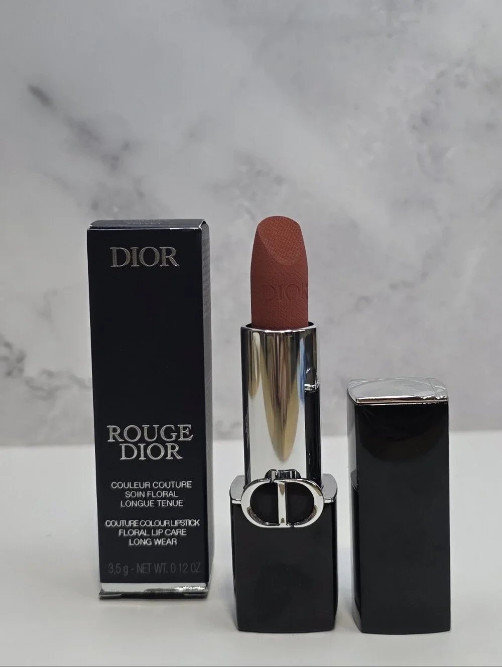 Dior Rouge Dior Lipstick — Muted Warm Pink